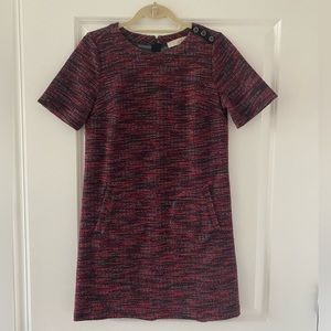 LOFT | Patterned Shift Dress | S